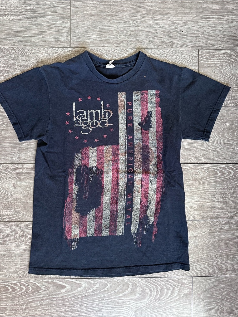 Vintage Lamb of God 'Pure American Metal' Graphic Tee